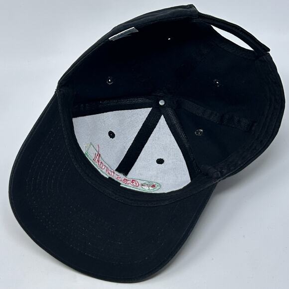 Castrol Oil Hat Baseball Cap Mechanic Auto Repair Black Strapback 6 Panel - Picture 4 of 9